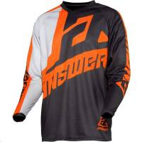 Answer - Answer Syncron Voyd Jersey - 0409-0951-5151 - Charcoal/Gray/Orange - X-Small - Image 1
