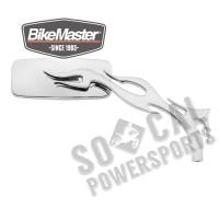 BikeMaster - BikeMaster Wideview Flame Mirror - Chrome - KS-A34 - Image 1