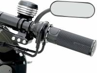 Arlen Ness - Arlen Ness Micro Die-Cast Mini Oval Mirror - Right - Black - 13-413 - Image 2