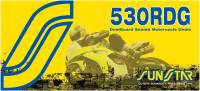 Sunstar - Sunstar 530RDG DualGuard Sealed Motorcycle Chain - 120 Links - SS530RDG-120 - Image 1