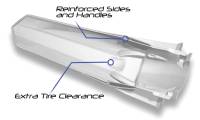 Cycra - Cycra Powerflow Rear Fender - White - 1812-42 - Image 1