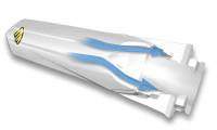 Cycra - Cycra Powerflow Rear Fender - White - 1812-42 - Image 2