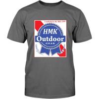 HMK - HMK Blue Ribbon T-Shirt - HM2SSTPBRGS - Gray - Small - Image 1