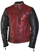 RSD - RSD Ronin Leather Jacket - 0801-0200-3552 - Oxblood/Black - Small - Image 1