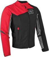 Speed & Strength - Speed & Strength Backlash Womens Textile Jacket - 870672 - Red - Small - Image 1