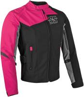 Speed & Strength - Speed & Strength Backlash Womens Textile Jacket - 870676 - Pink - X-Small - Image 1