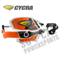 Cycra - Cycra Ultra Probend CRM Wrap Around Handguards - White/Orange - 1CYC-7408-22X - Image 1
