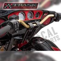 Trask Performance - Trask Performance Assault Risers for 1in. Handlebars - 8in. - Black Reverse Cut - TM-8602-8RC - Image 2