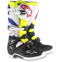 Alpinestars - Alpinestars Tech 7 Boots - 201201425715 - White/Yellow/Blue - 15 - Image 1