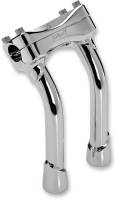Biltwell Inc. - Biltwell Inc. Murdock Pullback Risers - 8in. - Chrome - MP-008-HD-CP - Image 1