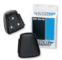Drag Specialties - Drag Specialties Tapered Backrest Pad for Round Sissy Bars - Smooth - XF-2-0822-0341 - Image 1