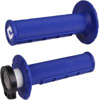 ODI - ODI V2 Lock-On 1/2 Waffle Grips - Blue - H36HWU - Image 1