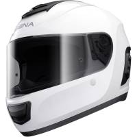 SENA - SENA Momentum Inc Solid Smart Helmet - MOI-STD-GW-L-01 - Gloss White - Large - Image 1