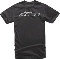 Alpinestars - Alpinestars Blaze Youth T-Shirt - 3038-72000-1020-L - Black/White - Large - Image 1