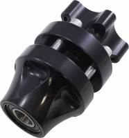 Arlen Ness - Arlen Ness Front Cartridge Hub Kit Single Disc - Black - 17-6022-B - Image 1