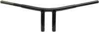 Drag Specialties - Drag Specialties 1-1/4in. Buffalo Radius T-Bar - 6in. - Gloss Black - 0601-4281 - Image 1