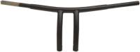 Drag Specialties - Drag Specialties 1-1/4in. Buffalo Radius T-Bar - 8in. - Flat Black - 0601-4285 - Image 1