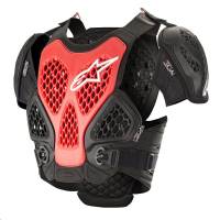 Alpinestars - Alpinestars Bionic Chest Protector - 6700019-13-M/L - Black/Red - Md-Lg - Image 1
