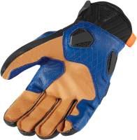 Icon - Icon Hypersport Short Gloves - 3301-3539 - Blue - Small - Image 2