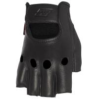 Speed & Strength - Speed & Strength Half Nelson Fingerless Leather Gloves - 1102-0117-0152 - Black - Small - Image 1