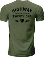 Highway 21 - Highway 21 Halliwell T-Shirt - 489-19304X - Grenadine - 4XL - Image 1