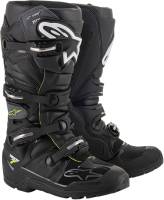 Alpinestars - Alpinestars Tech 7 Enduro Drystar Boots - 2012620-106-10 - Black/Gray - 10 - Image 1