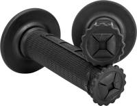 Fly Racing - Fly Racing Half Waffle Control MX Grips - Firm Compound - Black - 011940313A - Image 2