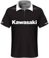 Factory Effex - Factory Effex Kawasaki Team Pit Shirt - 23-85102 - Black - Medium - Image 2