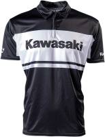 Factory Effex - Factory Effex Kawasaki Team Pit Shirt - 23-85102 - Black - Medium - Image 1