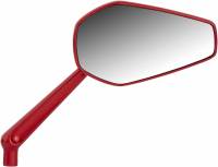 Arlen Ness - Arlen Ness Mini Stocker Mirror - Left - Red Anodized - 13-152 - Image 2