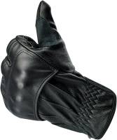 Biltwell Inc. - Biltwell Inc. Belden Gloves - 1505-0101-301 - Black - X-Small - Image 7