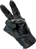 Biltwell Inc. - Biltwell Inc. Belden Gloves - 1505-0101-301 - Black - X-Small - Image 4