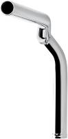 Biltwell Inc. - Biltwell Inc. 1in. Tyson XL Pullback 10in. Handlebar - Chrome - 6260-1053 - Image 3