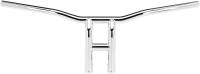 Biltwell Inc. - Biltwell Inc. 1in. Tyson XL Pullback 10in. Handlebar - Chrome - 6260-1053 - Image 1
