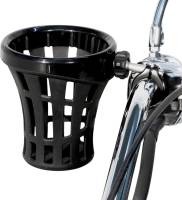 Ciro - Ciro Big Ass Drink Holder with Aluminium Clamp for 7/8in. and 1in. Round Bars - Black - 50913 - Image 2