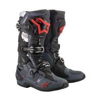Alpinestars - Alpinestars Tech 10 Boots - 2010019-131-10 - Black/Gray/Red - 10 - Image 1