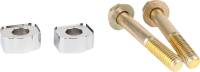 Thrashin Supply Company - Thrashin Supply Company Riser Spacer - 1/2in. - Chrome - TSC-9800-3 - Image 1