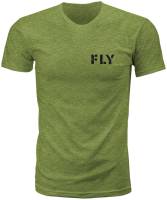 Fly Racing - Fly Racing Fly Military Tee - 352-06312X - Military Green Heather - 2XL - Image 1