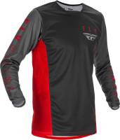 Fly Racing - Fly Racing Kinetic K121 Youth Jersey - 374-422YM - Red/Gray/Black - Medium - Image 1