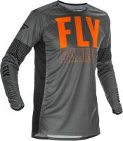 Fly Racing - Fly Racing Lite Jersey - 374-726M - Gray/Orange/Black - Medium - Image 1