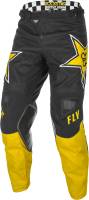 Fly Racing - Fly Racing Kinetic K221 Rockstar Pants - 374-02328 - Yellow/Black - 28 - Image 4