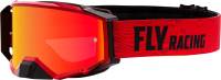 Fly Racing - Fly Racing Zone Pro Goggles - FLA-065 - Red/Black - OSFM - Image 1