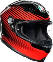 AGV - AGV K-6 Rush Helmet - 216310O2MY00205 - Black/Red - Small - Image 1