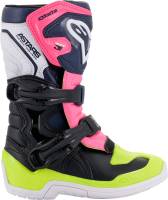 Alpinestars - Alpinestars Tech 3S Kids Boots - 2014518-1176-1 - Black/Dark Blue/Pink Flourescent - 1 - Image 5