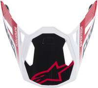 Alpinestars - Alpinestars Visor for S-M8 Supertech Helmets - Triple/Gloss Black - 8981419-1180 - Image 2