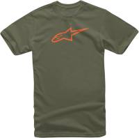 Alpinestars - Alpinestars Ageless T-Shirt - 1032720306940L - Military/Orange - Large - Image 1