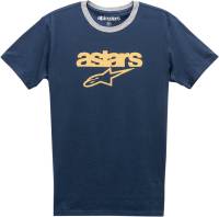 Alpinestars - Alpinestars Match Premium T-Shirt - 12117401070262X - Navy/Gray Heather - 2XL - Image 1