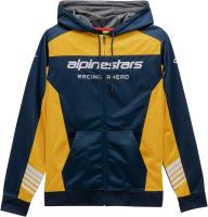 Alpinestars - Alpinestars Session II Fleece - 12305310070592X - Navy/Gold - 2XL - Image 1