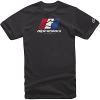 Alpinestars - Alpinestars World Tour T-Shirt - 1211-72010-10-S - Black - Small - Image 1