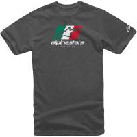 Alpinestars - Alpinestars World Tour T-Shirt - 1211-72010-191-S - Charcoal - Small - Image 1
